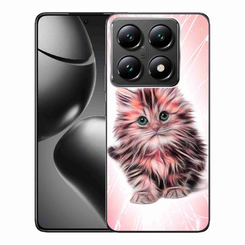 Gél borítás mmCase a Xiaomi 14T Pro számára - aranyos cica