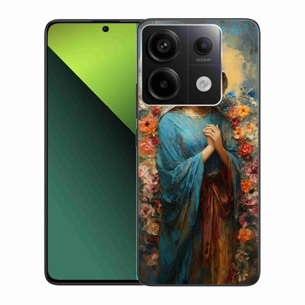 Gél borítás mmCase a Xiaomi Redmi Note 13 Pro 5G/Poco X6 5G - szent nő számára