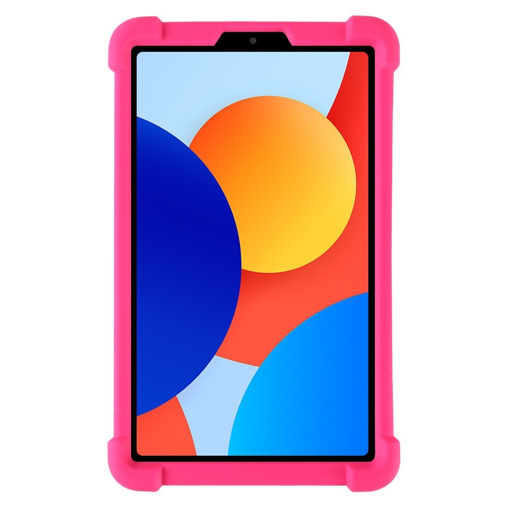Védő szilikon tok megerősített sarkokkal a Xiaomi Redmi Pad SE 8.7-re - rózsaszínű
