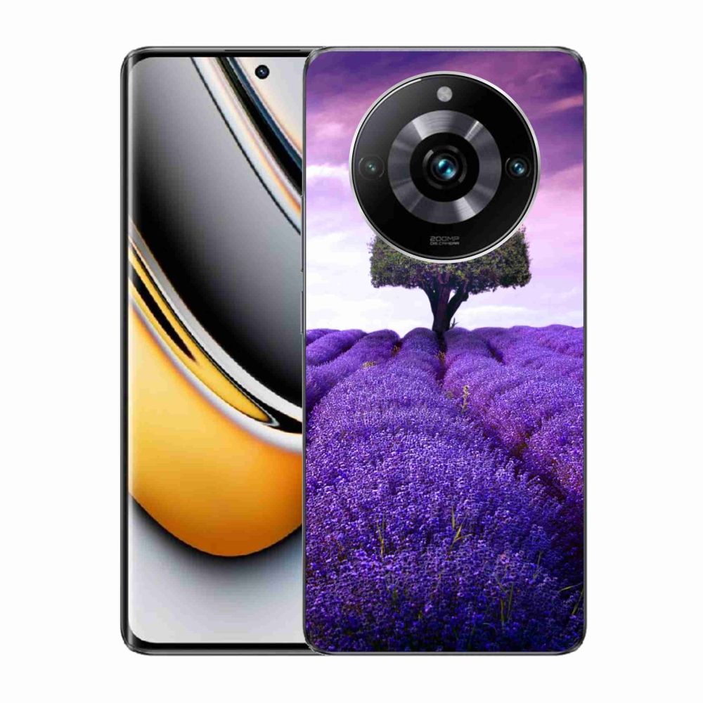 Gél borítás mmCase a Realme 11 Pro/11 Pro+ készülékhez - levendula rét