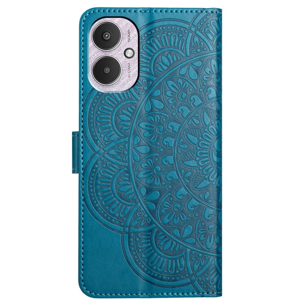 Mandala könyv tok Xiaomi Redmi 13C 5G - kék