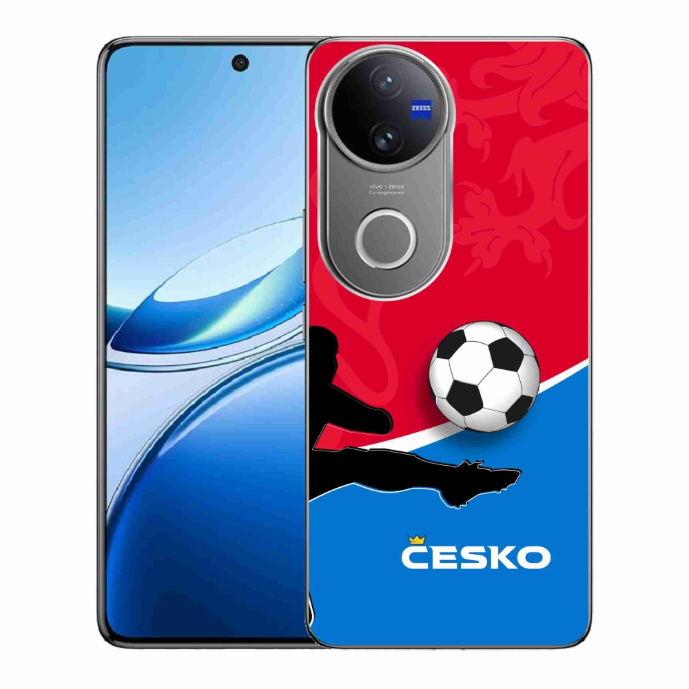 Gél borítás mmCase a Vivo V50 5G készülékhez - futball Csehország 2