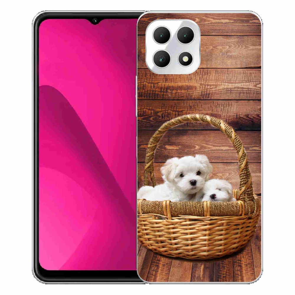 Zselés borítás mmCase a T-Mobile T Phone 2 készülékhez - kölyökkutyák