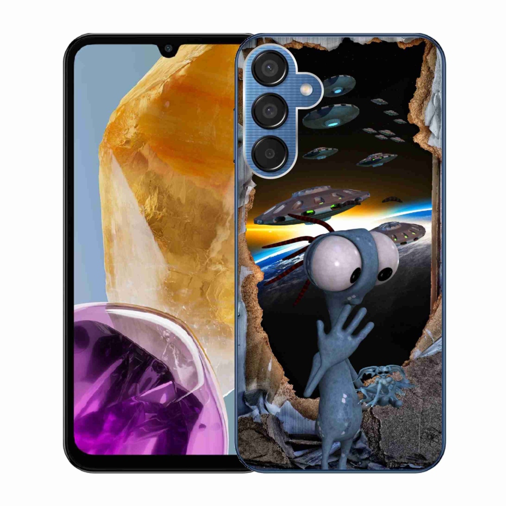 Zselés borítás mmCase Samsung Galaxy M15 5G - idegen