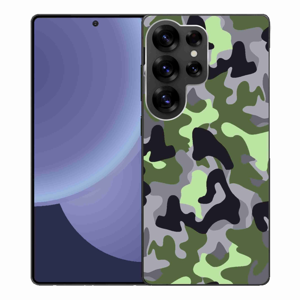 Zselés borítás mmCase Samsung Galaxy S25 Ultra - terepszínű minta 7