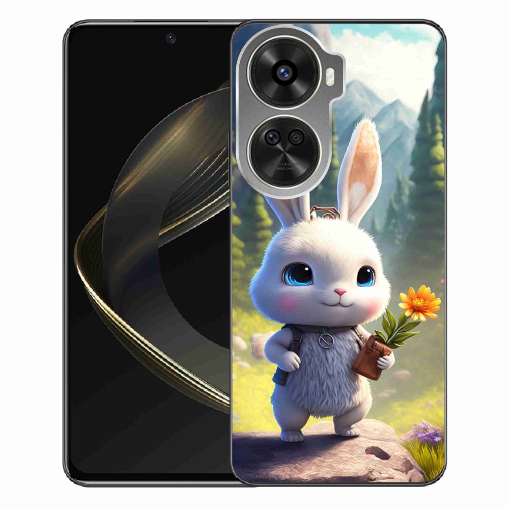 Gél borítás mmCase a Huawei Nova 12 SE-hez - aranyos nyuszi