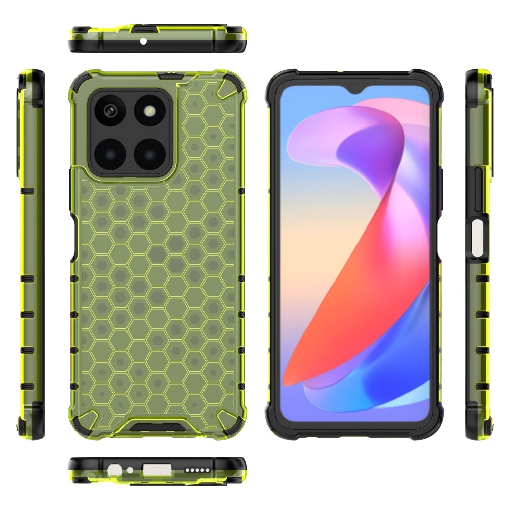 Méz tartós borító a Honor X6a készülékhez - zöld