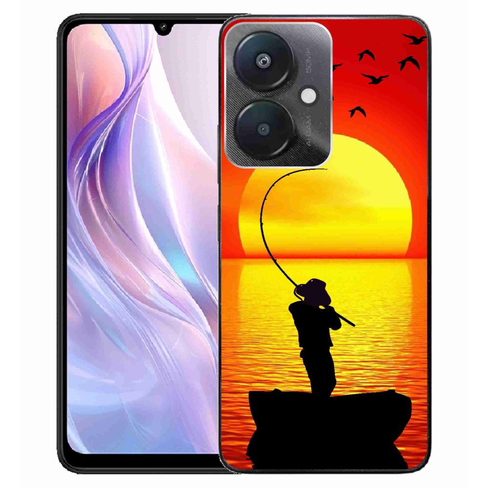 Gél borítás mmCase a Xiaomi Redmi 13C 5G számára - halászat