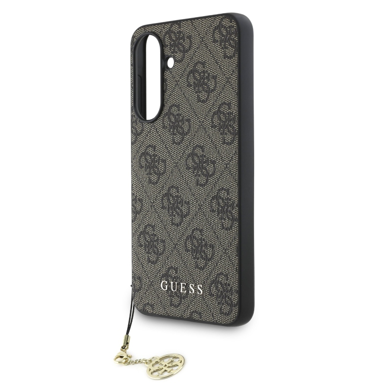 Guess 4G Charm hátlap Samsung Galaxy A56 barna színű hátlaphoz