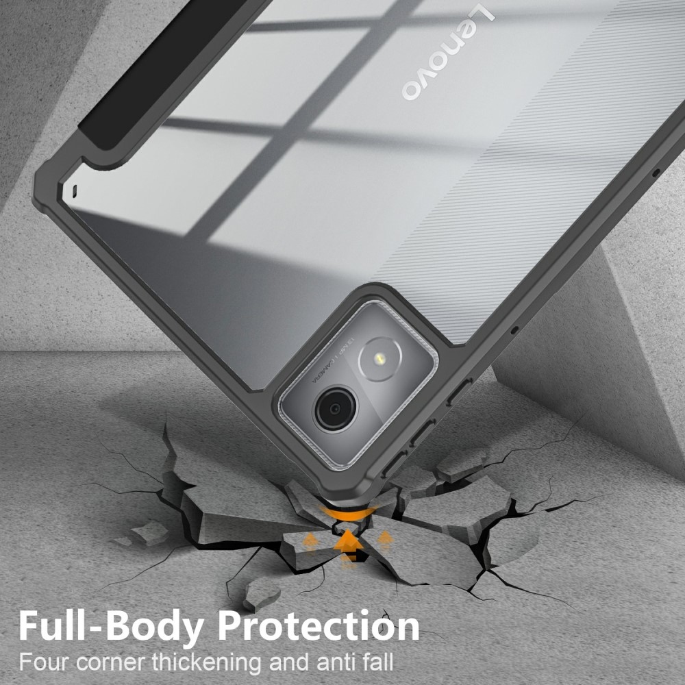 Ügyes záró tok Lenovo Tab K11 Plus táblagéphez - fekete