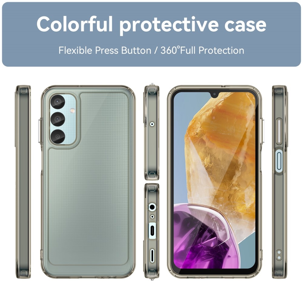 Candy zselés tok Samsung Galaxy M15 5G - szürke