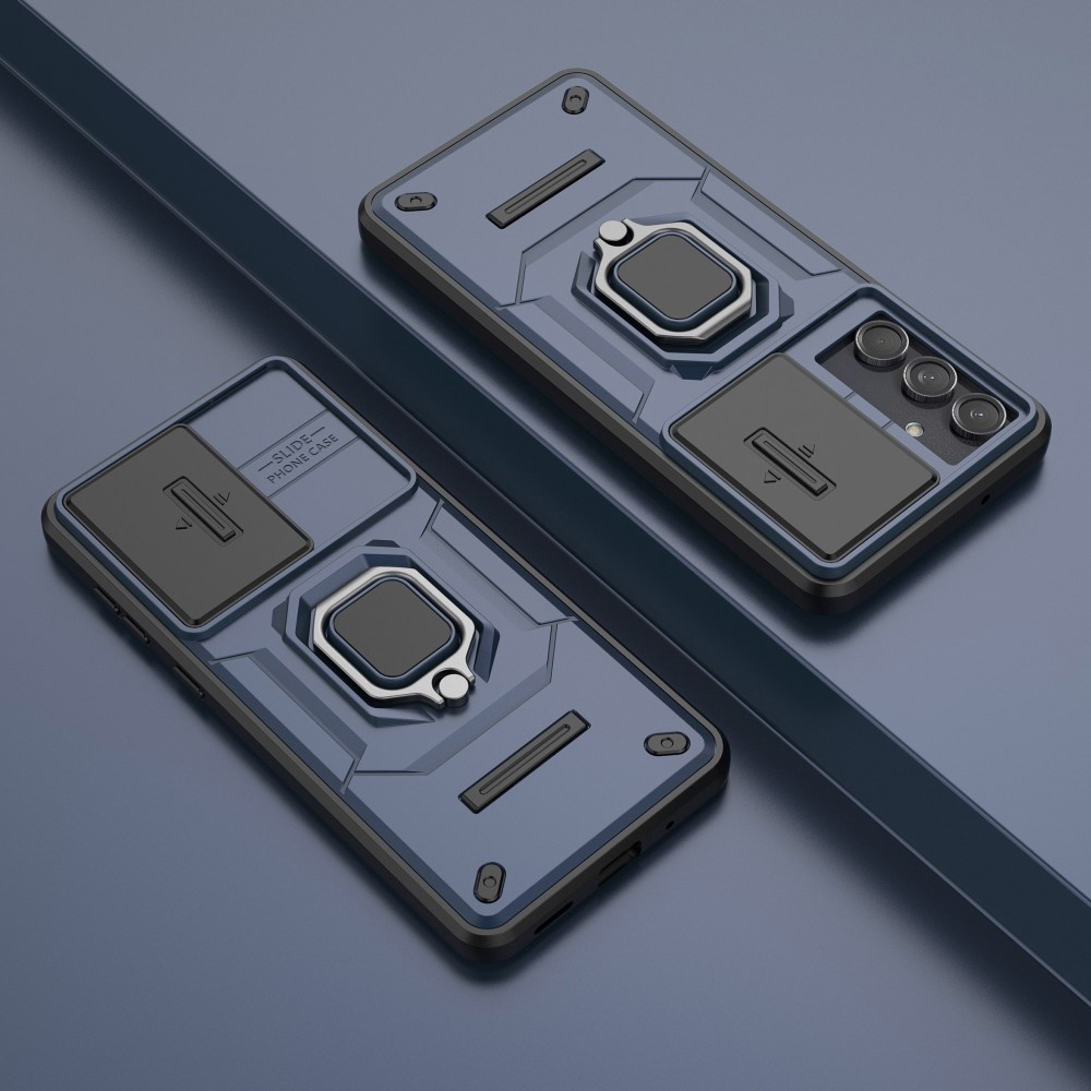 Lencseálló borítás Samsung Galaxy M55 5G készülékhez - kék