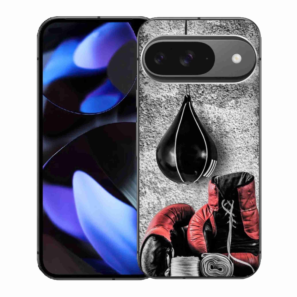 Gél borítás mmCase a Google Pixel 9/9 Pro számára - bokszzsák és kesztyűk