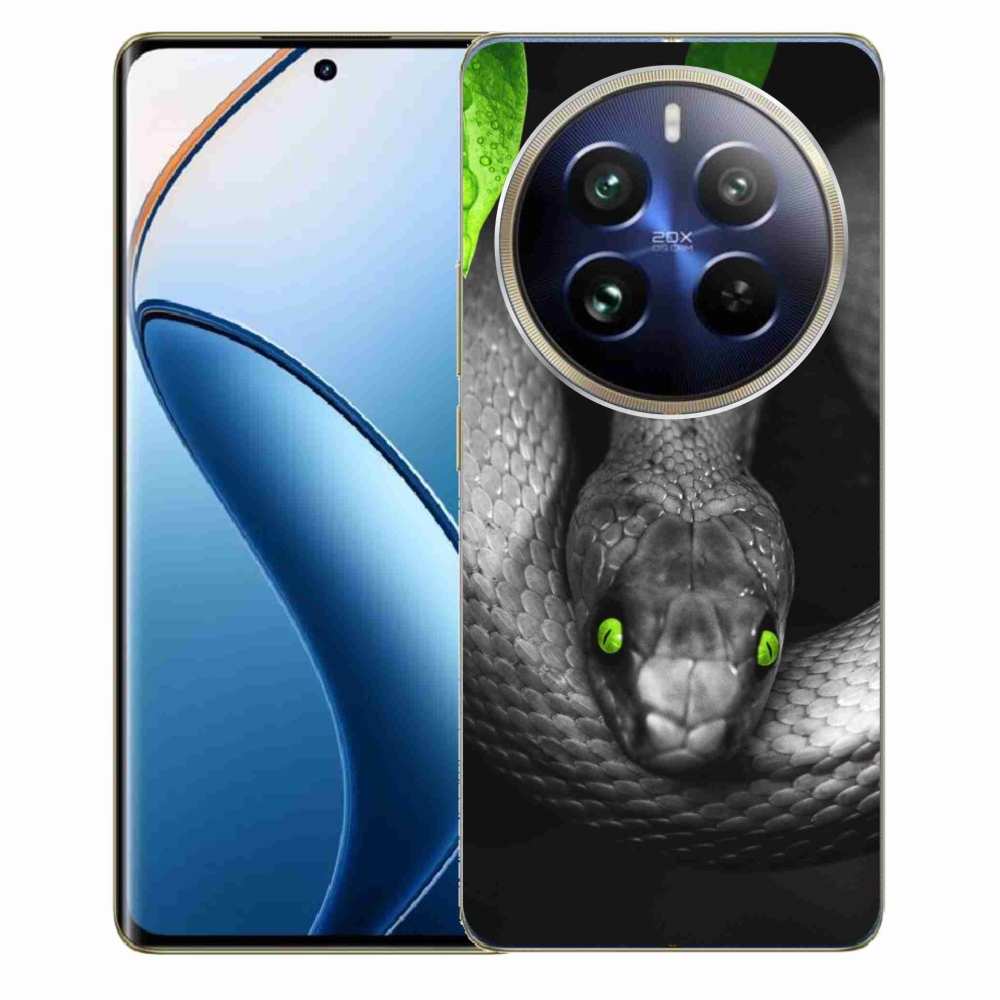 Gél borítás mmCase a Realme 12 Pro 5G/12 Pro+ 5G számára - kígyó