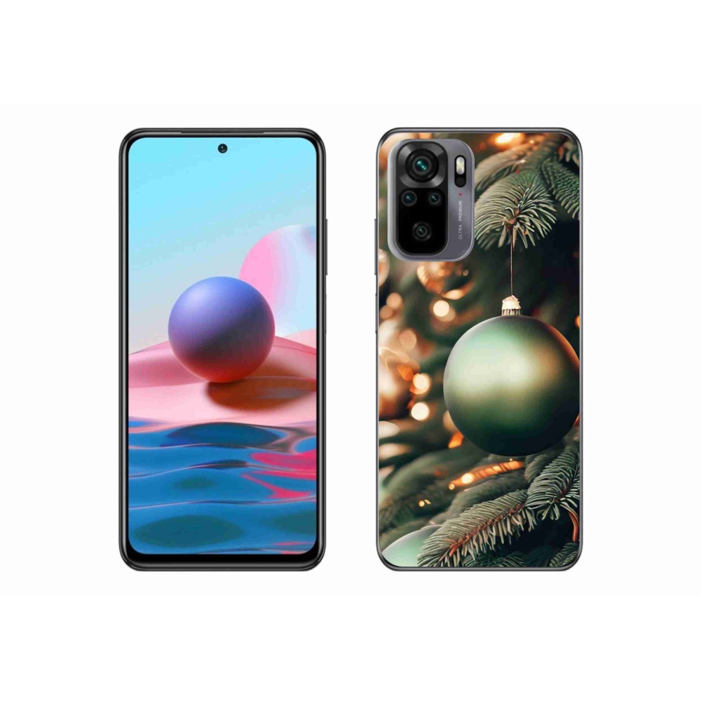 Gél borító mmCase a Xiaomi Redmi Note 10S-hez - karácsonyi dekorációk 1