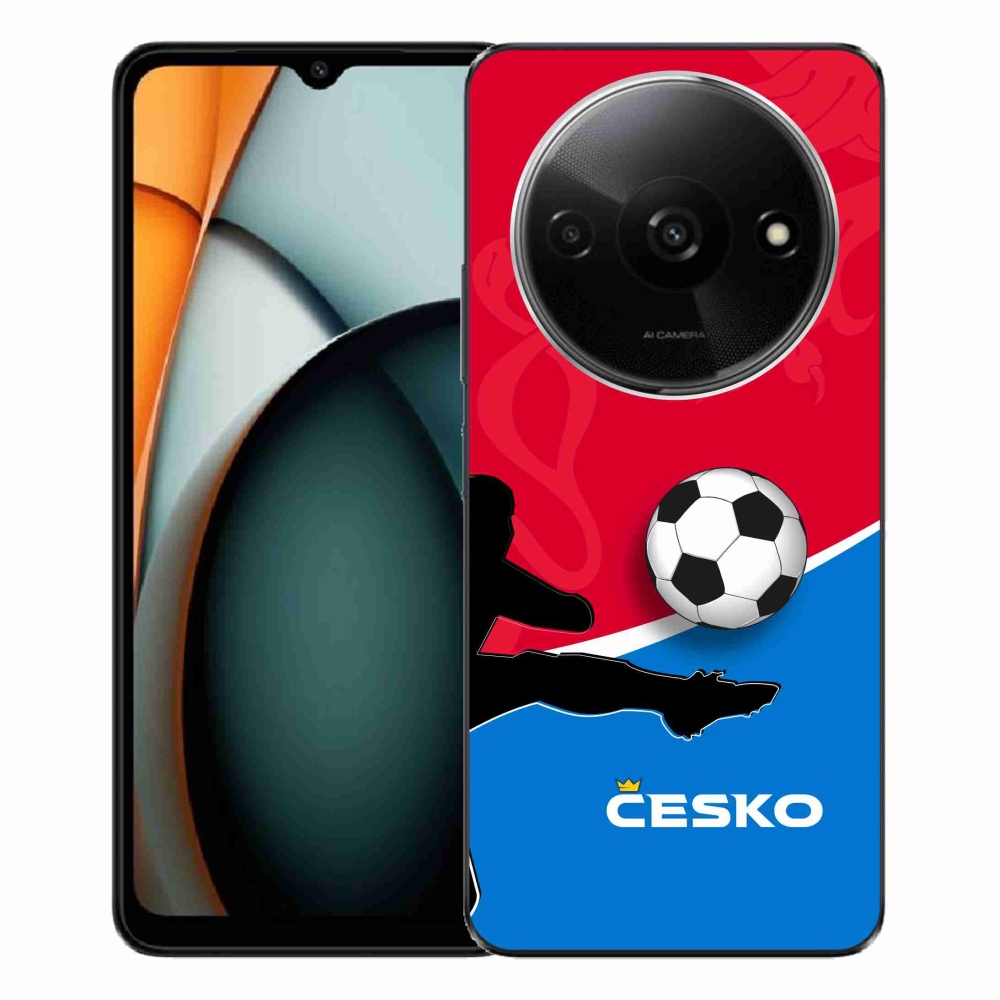 Gél borítás mmCase a Xiaomi Redmi A3-hoz - futball Csehország 2