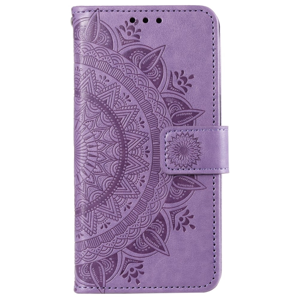 Mandala könyv tok a Xiaomi 15-öshöz - lila