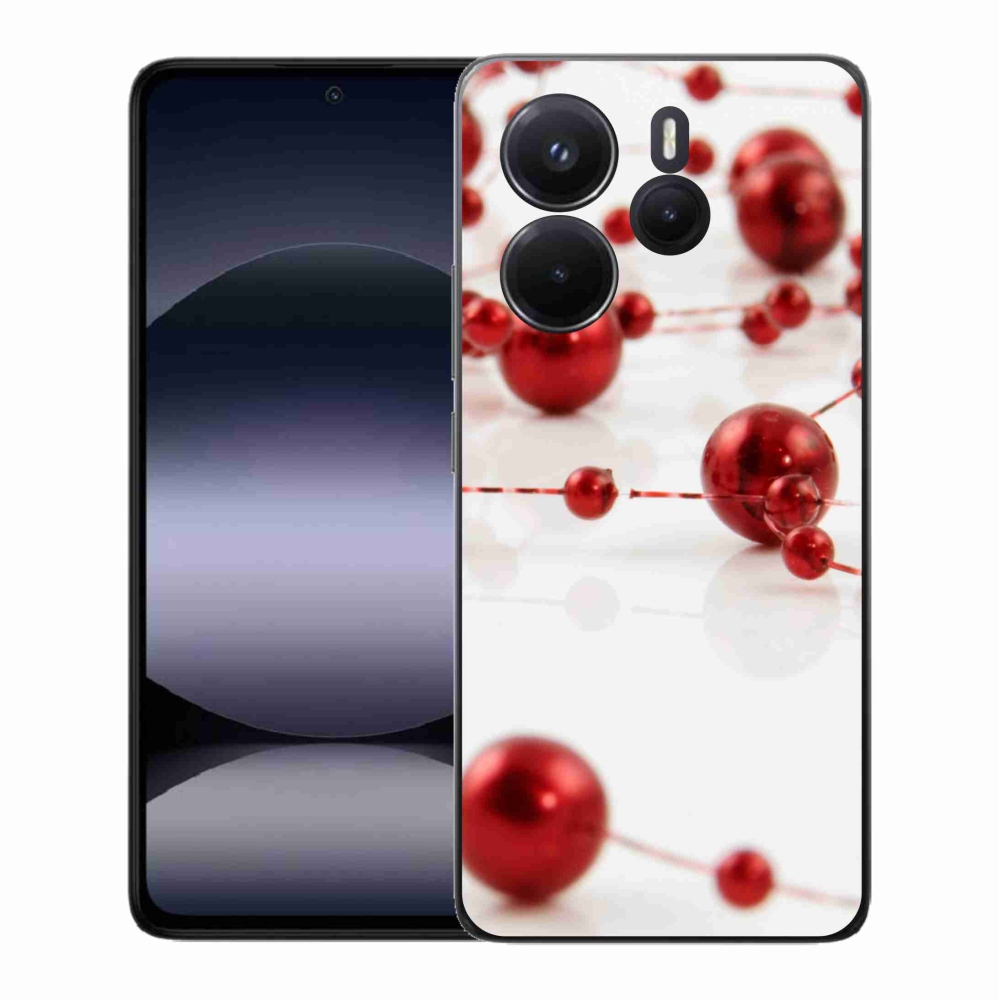 Gél borítás mmCase a Xiaomi Redmi Note 14-hez - karácsonyi lánc