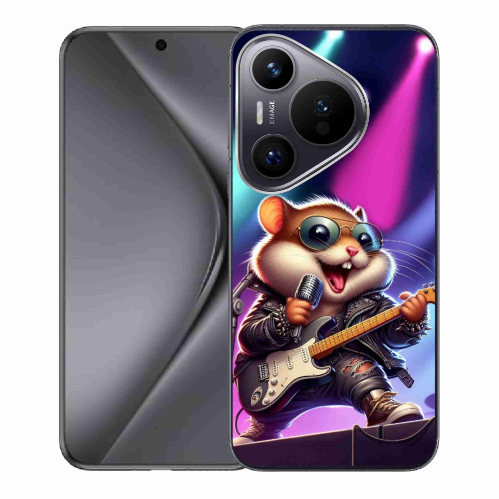 Gél borítás mmCase a Huawei Pura 70-hez - hörcsög rockerhez