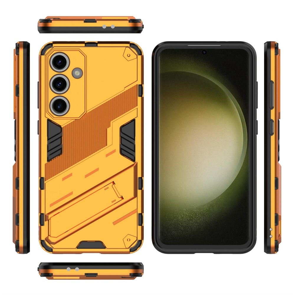 Tartós borítás Samsung Galaxy S24 FE készülékhez - narancssárga