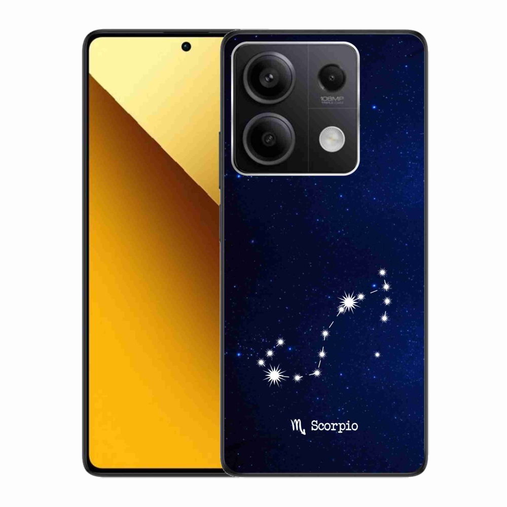 Gél borítás mmCase a Xiaomi Redmi Note 13 5G számára - Skorpió csillagkép