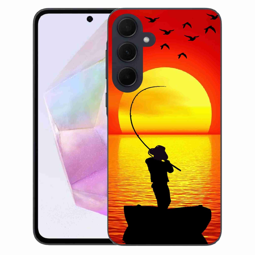 Gél védőhuzat mmCase Samsung Galaxy A35 5G - halászat