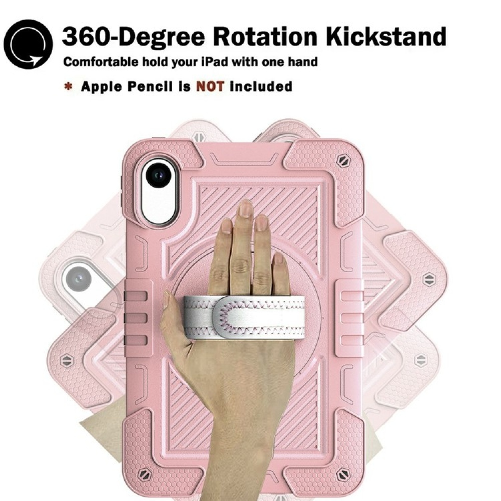 Strape tartós borítás kézi markolattal és pánttal Xiaomi Redmi Pad 2 - rózsaarany