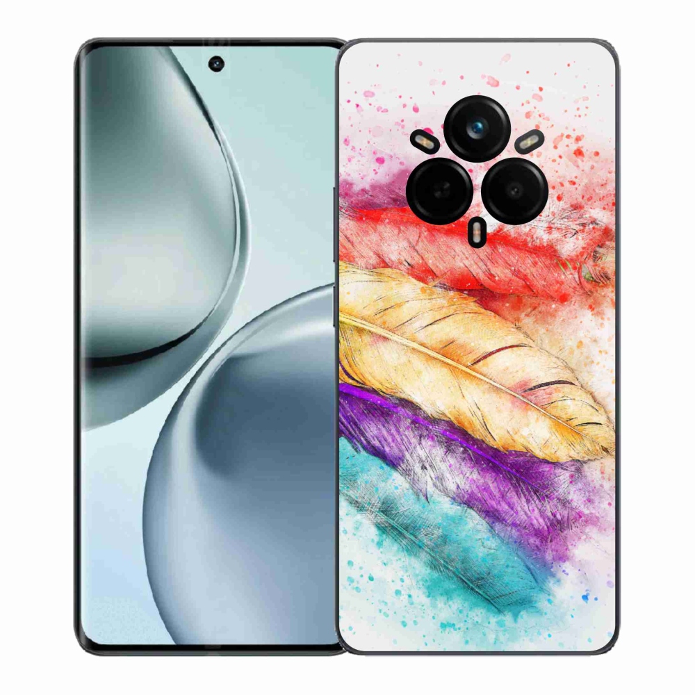 Zselés borítás mmCase a Realme 14 Pro+ 5G készülékhez - színes toll