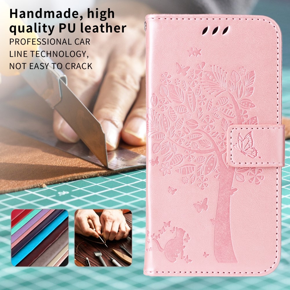 Fák könyve tok Xiaomi Redmi A5 (171.7x77.8x8.3mm) - rózsaarany