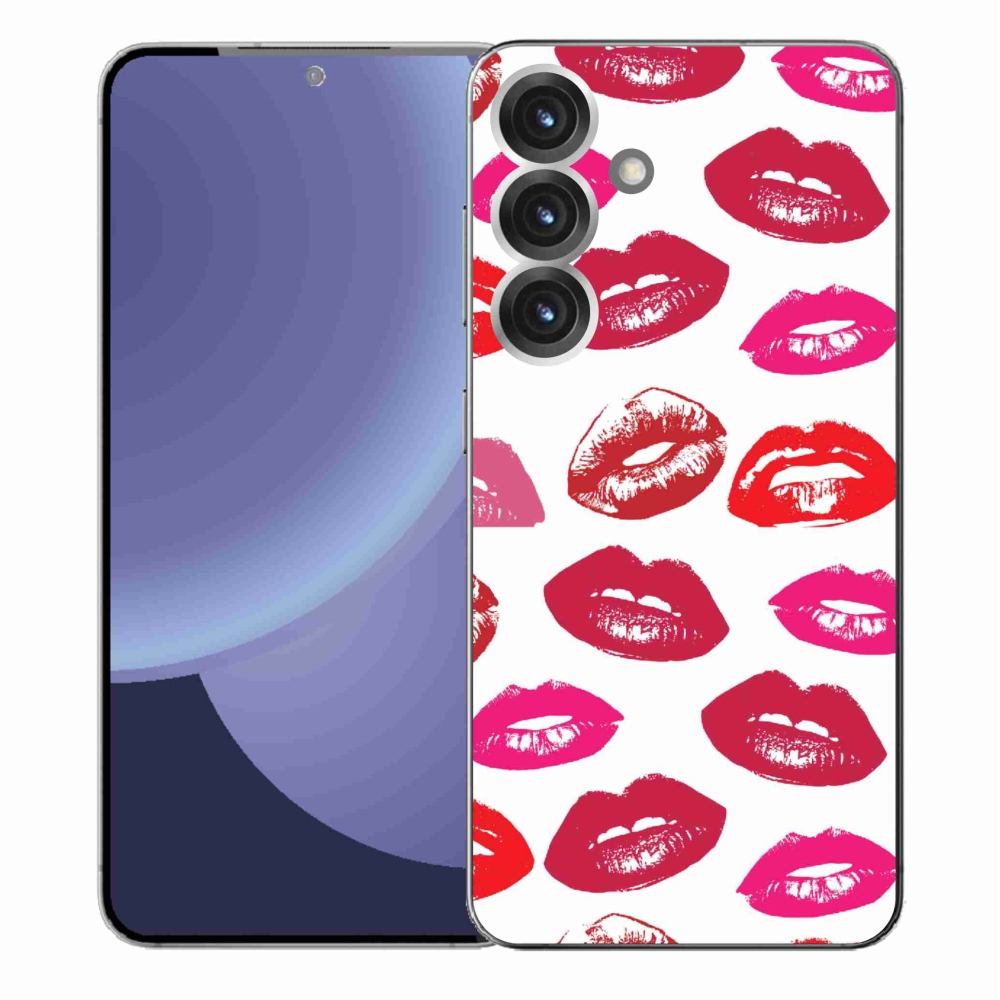 Zselés borítás mmCase Samsung Galaxy S25+ - ajkakhoz