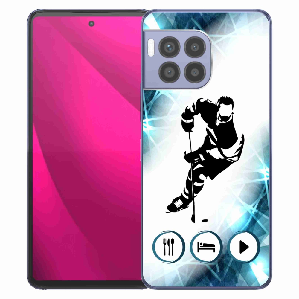 Zselés borítás mmCase a T-Mobile T Phone 2 Pro készülékhez - jégkorong 1