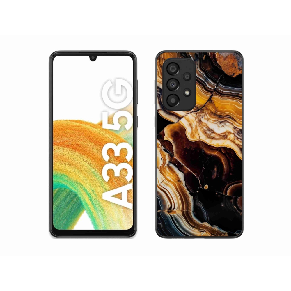 Gél borítás mmCase Samsung Galaxy A33 5G - absztrakt motívum 26