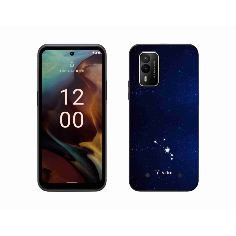 Zselés borítás mmCase a Nokia XR21 készülékhez - Kos csillagkép