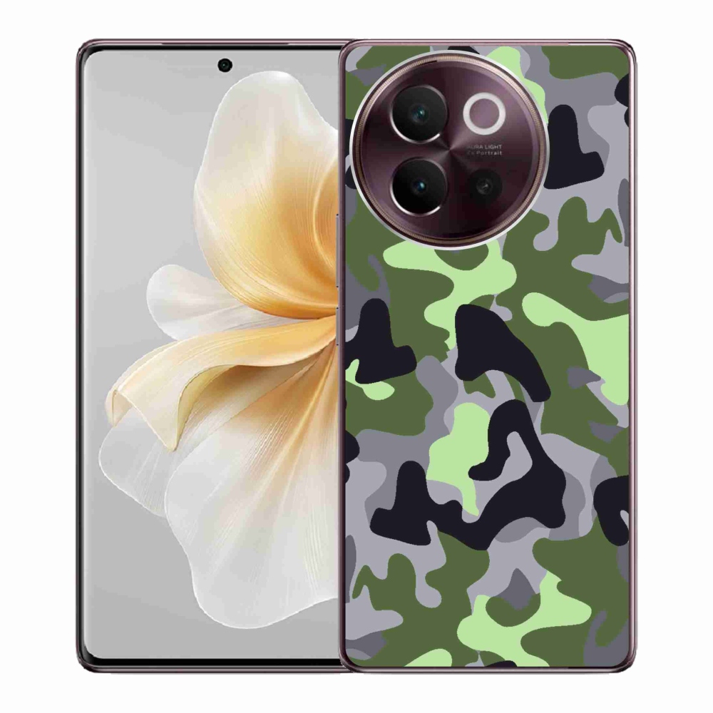 Gél borítás mmCase a Vivo V40 Lite 5G-hez - terepszínű minta 7