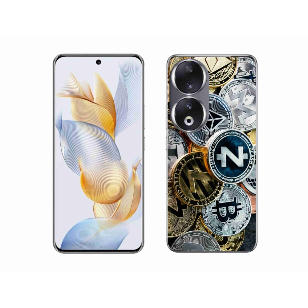 Gél borító mmCase a Honor 90 számára - kriptovaluták