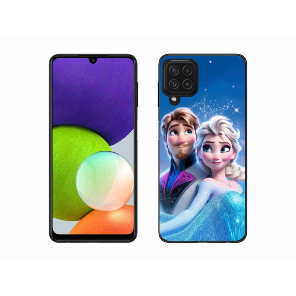 Gél borítás mmCase Samsung Galaxy A22 4G - Ice Kingdom 1
