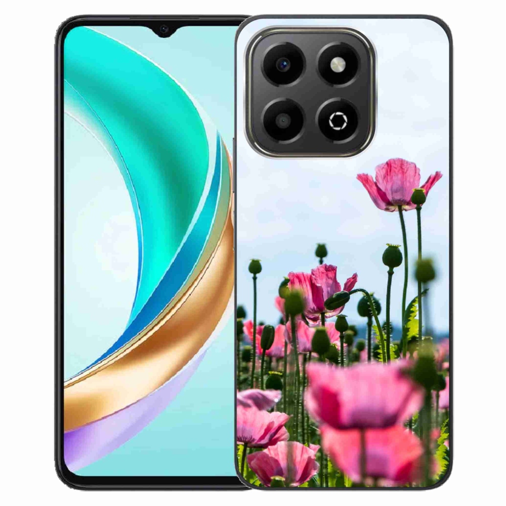 Zselés borítás mmCase a Honor X6b készülékhez - mákvirág