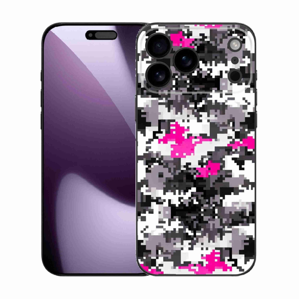 Zselés borítás mmCase iPhone 17 Pro Max készülékhez - terepszínű minta 4