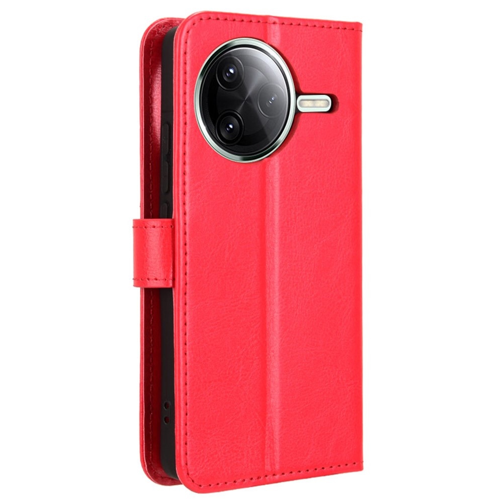 Őrült könyv tok Xiaomi Poco F7 Pro 5G/Poco F7 Ultra 5G - piros