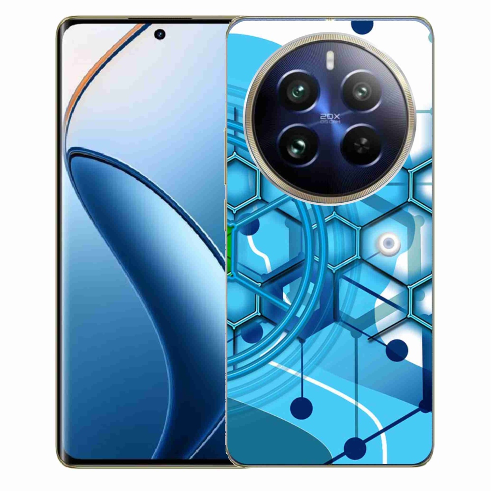 Gél borítás mmCase a Realme 12 Pro 5G/12 Pro+ 5G számára - absztrakt minta 2
