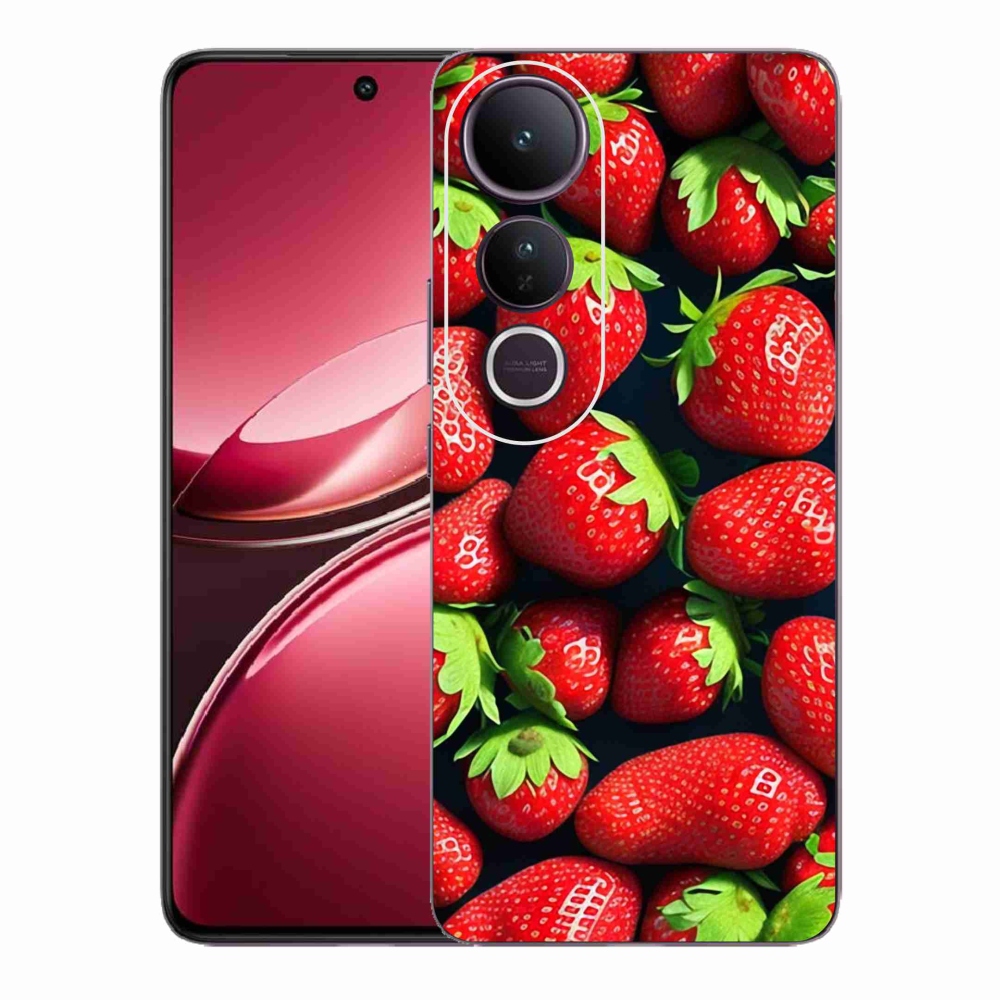 Gél borító mmCase a Vivo V50 Lite 4G/5G készülékhez - eper