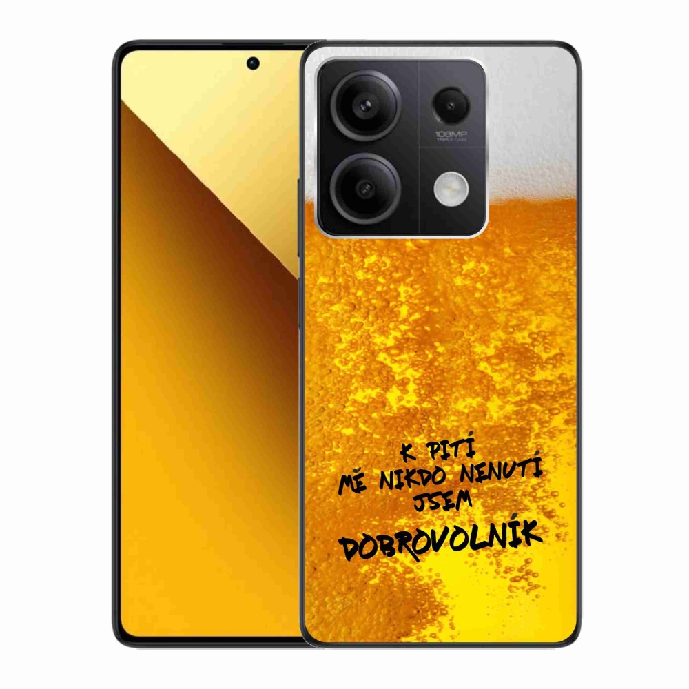 Gél borítás mmCase a Xiaomi Redmi Note 13 5G számára - sör motívum 4