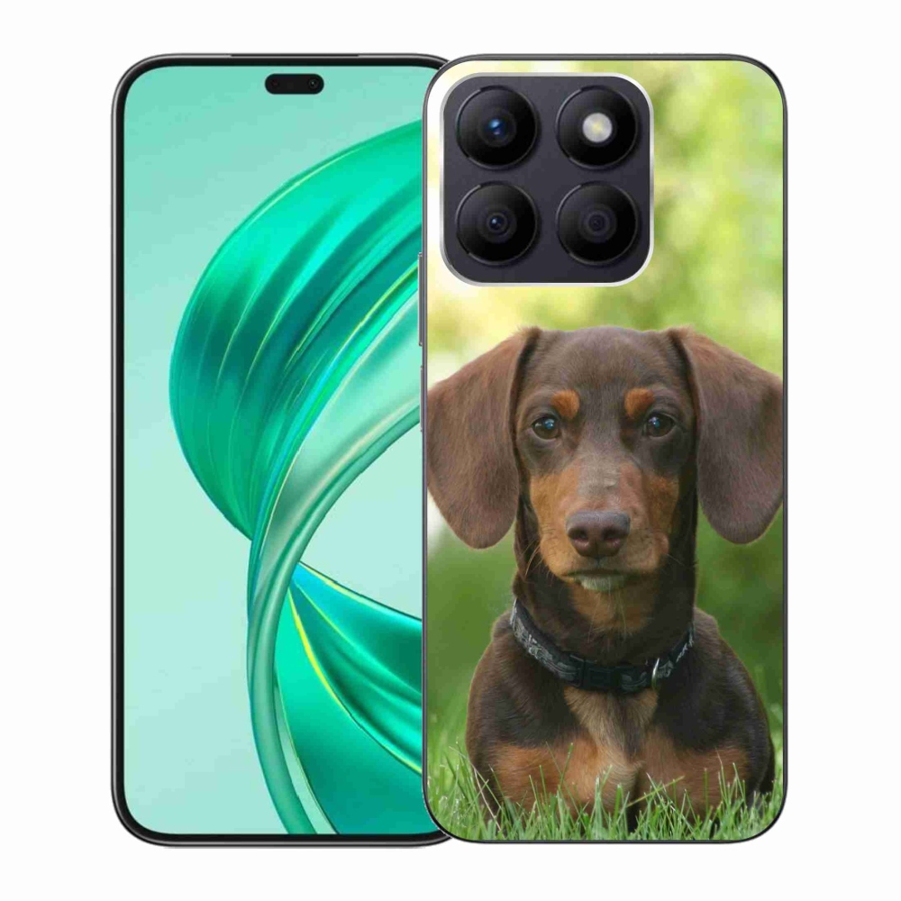 Gél tok mmCase a Honor X8b készülékhez - barna tacskó