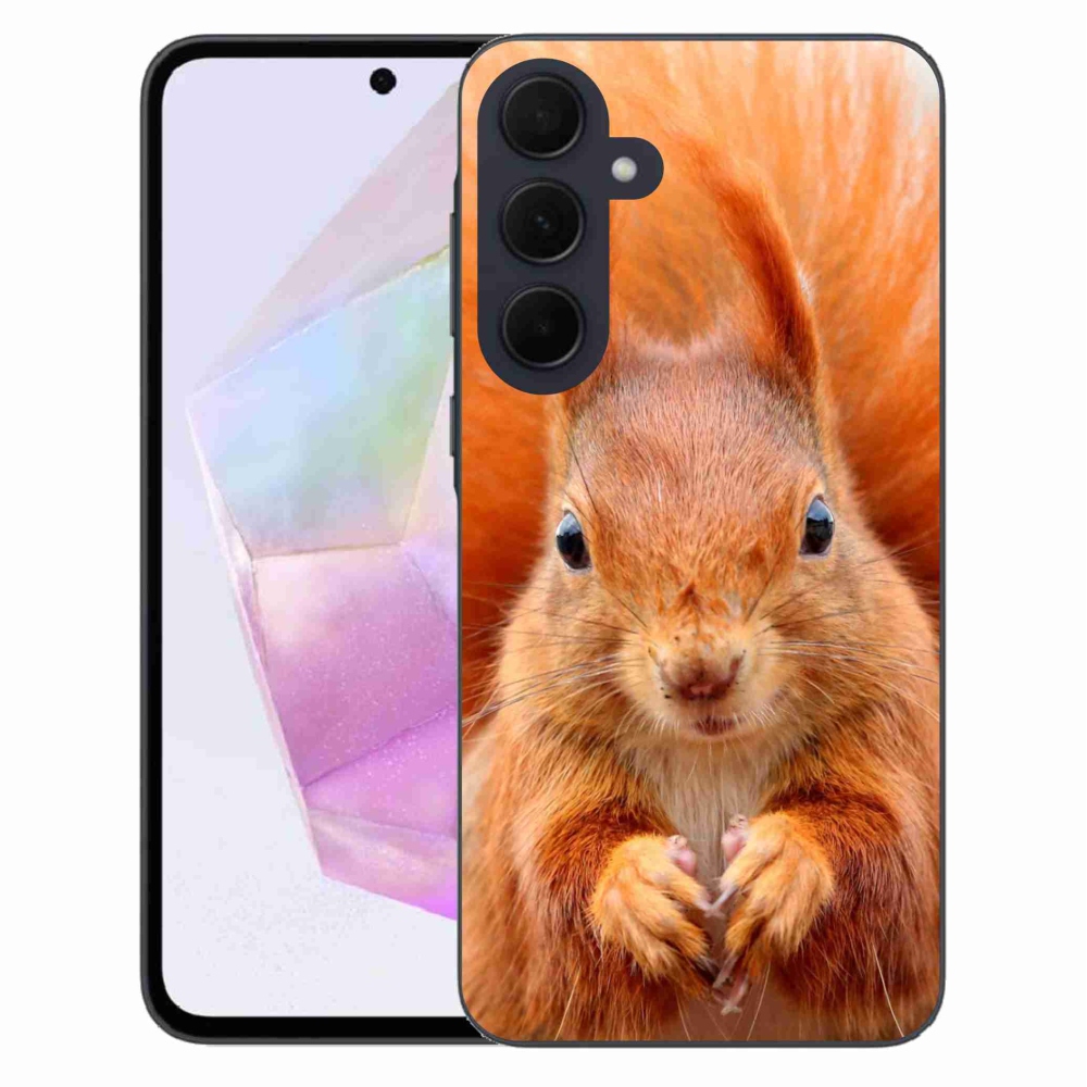 Zselés borítás mmCase Samsung Galaxy A35 5G - mókus