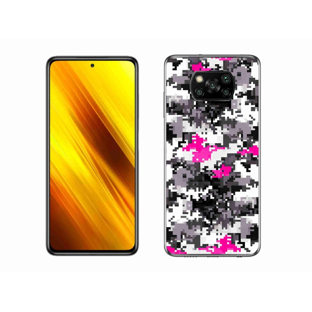 Gél borítás mmCase a Xiaomi Poco X3 Pro számára - terepszínű minta 4
