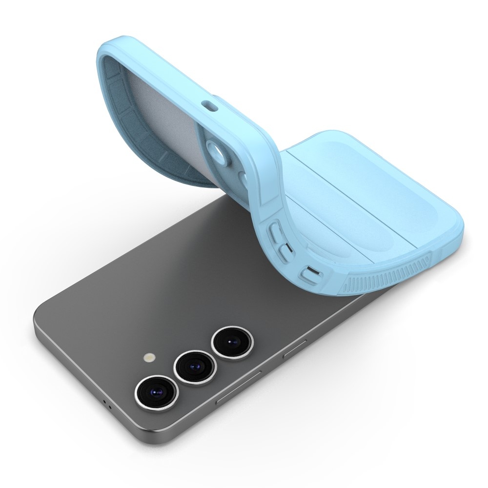 Rugg tartós zselés tok Samsung Galaxy S25+ készülékhez - világoskék