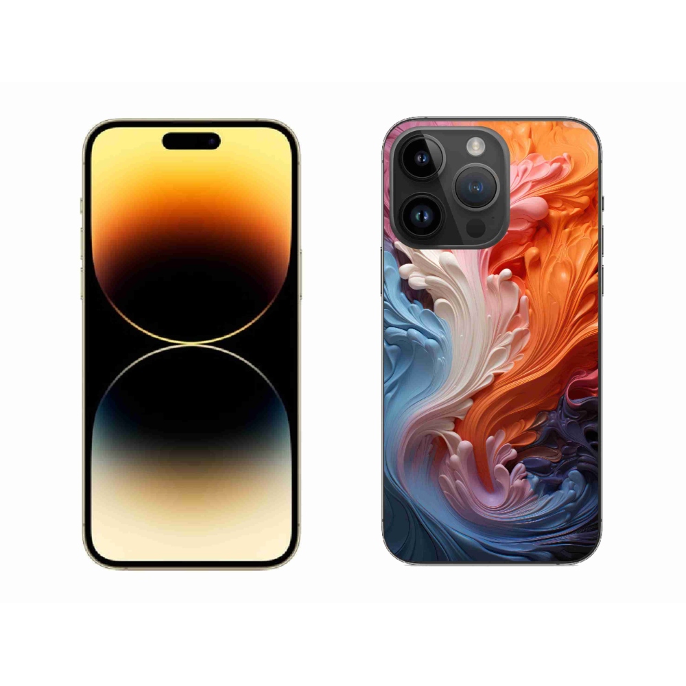 Gél borítás mmCase iPhone 14 Pro Max készülékhez - absztrakt motívum 8