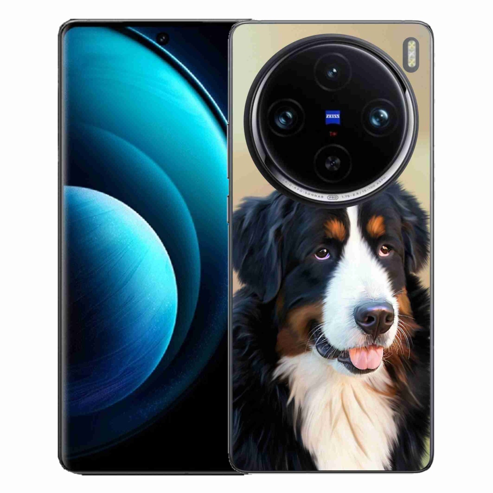 Gél tok mmCase a Vivo X100 Pro 5G készülékhez - Berni hegyi kutya