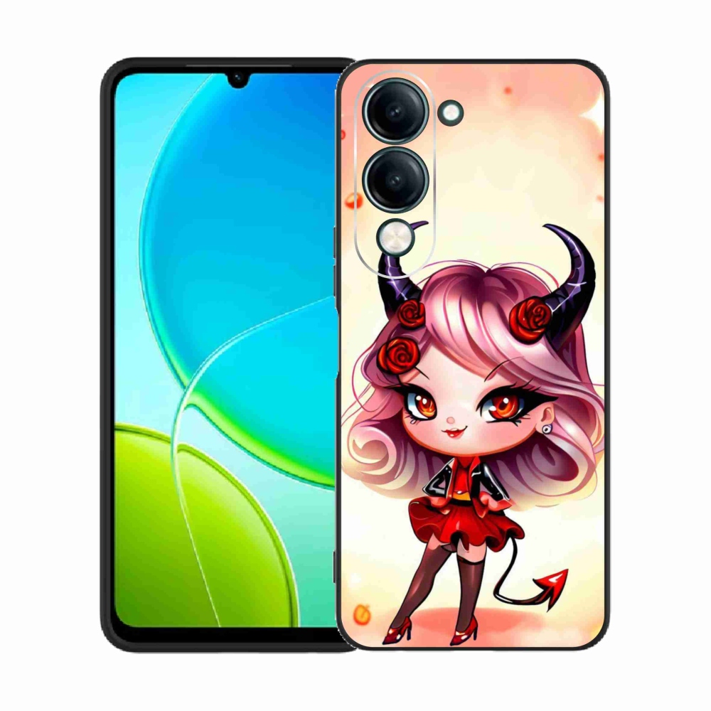 Gél borító mmCase a Vivo Y29s 5G-hez - rajzfilmördög