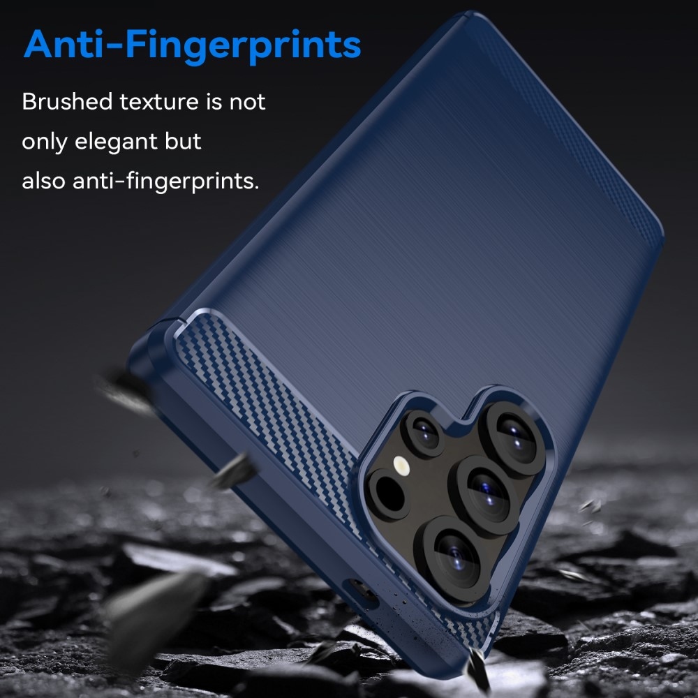 Szénálló zselés tok Samsung Galaxy S25 Ultra készülékhez - kék